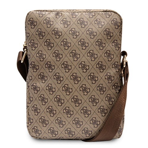 Сумка Guess 4G Stripes Bag для планшета до 10", коричневая