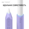 Elago для Apple Pencil 2 чехол Grip silicone holder (2 шт.) Lovely Pink/Lavender