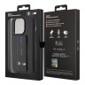 BMW для iPhone 15 Pro чехол GripStand M-Collection PU Tricolor Hard Black