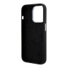 BMW для iPhone 15 Pro чехол Signature Liquid silicone Laser Ring Hard Black (MagSafe)