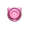 Кольцо держатель Baseus Cat Ear Ring Bracket для телефона, розовый