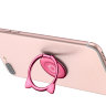 Кольцо держатель Baseus Cat Ear Ring Bracket для телефона, розовый