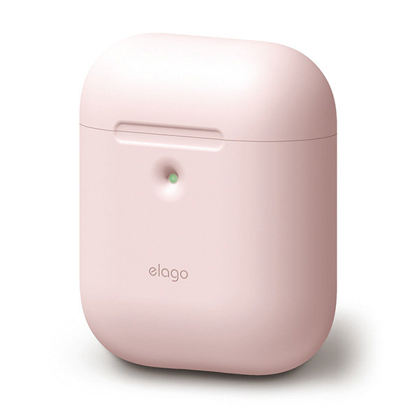 Чехол Elago Silicone case для AirPods 2 wireless, розовый