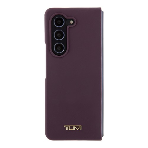 TUMI для Galaxy Z Fold 5 чехол Liquid silicone Metal logo Hard Purple