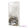Чехол Karl Lagerfeld Liquid Glitter Floatting Charms для iPhone 7 Plus/8 Plus, золотой