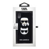 Чехол Karl Lagerfeld Karl and Choupette Hard TPU для iPhone XR, черный