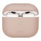Uniq для Airpods 4 чехол LINO Liquid silicone Pink