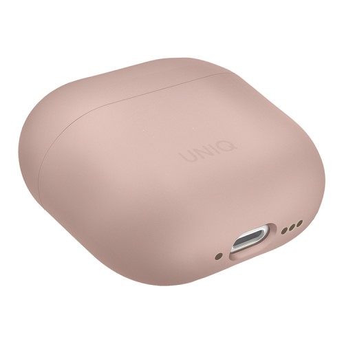Uniq для Airpods 4 чехол LINO Liquid silicone Pink