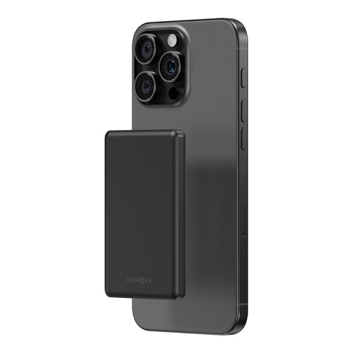 Energea АКБ AluPac MINI 5K, 5000W MagSafe 15W USB-C 20W Ultra Light Aluminium Gunmetal