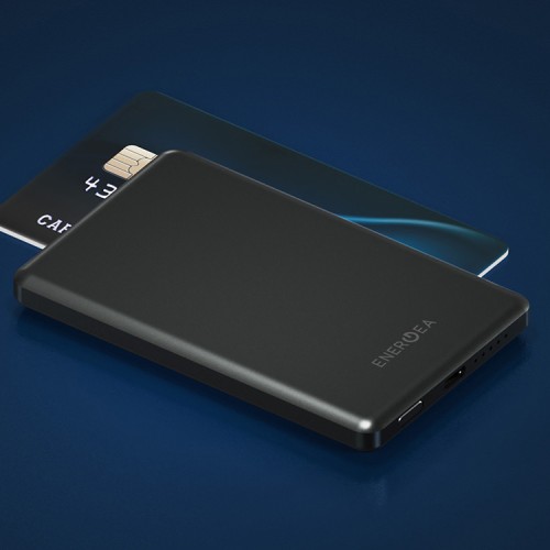 Energea АКБ AluPac MINI 5K, 5000W MagSafe 15W USB-C 20W Ultra Light Aluminium Gunmetal