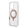 Uniq для iPhone 16 Pro Max чехол Swivix with 360-Rotating stand Taupe Gold (Magsafe)