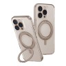 Uniq для iPhone 16 Pro Max чехол Swivix with 360-Rotating stand Taupe Gold (Magsafe)