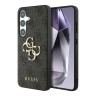 Guess для Galaxy S25+ чехол PU 4G Big metal logo Hard Black