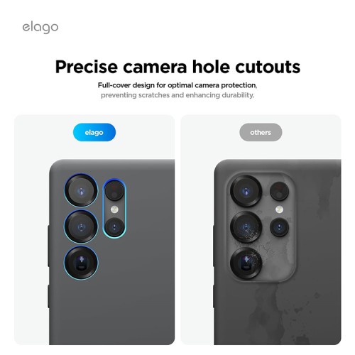 Elago для Galaxy S25 Ultra чехол GLIDE (tpu+pc) Dark Grey/Black (Magnetic)