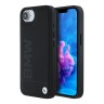 BMW для iPhone 16e чехол Signature Leather Logo imprint Metal logo Hard Black