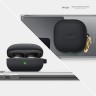 Силиконовый чехол Elago Silicone Hang case для Galaxy Buds 2/Live/Pro/FE, черный