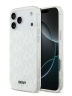 DKNY для iPhone 17 Pro Max чехол IML Double layer Grid Pattern Hard White