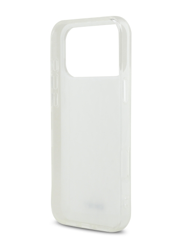 DKNY для iPhone 17 Pro Max чехол IML Double layer Grid Pattern Hard White