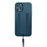 Чехол Uniq Heldro +Band Anti-microbial для iPhone 12 | 12 Pro, синий