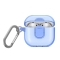 Uniq для Airpods 4 чехол Glase PRO TPU Lock case Cloudy Blue