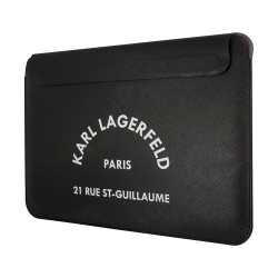 Чехол Karl Lagerfeld RSG Saffiano Sleeve для ноутбука 13 дюймов, черный