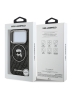 Karl Lagerfeld для iPhone 17 Pro чехол IML Karl Head on logo Metal Cam Hard Black (MagSafe)