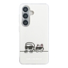 Karl Lagerfeld для Galaxy S26 чехол IML Sketch Karl & Choupette On Line Hard Transparent (MagSafe)
