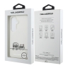 Karl Lagerfeld для Galaxy S26 чехол IML Sketch Karl & Choupette On Line Hard Transparent (MagSafe)