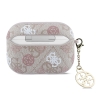 Guess для Airpods Pro 3 чехол PU 4G Colored Peony with 4G Charm Pnk
