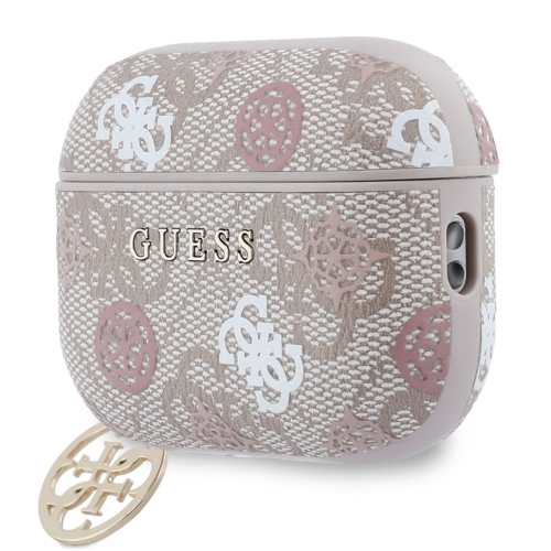 Guess для Airpods Pro 3 чехол PU 4G Colored Peony with 4G Charm Pnk