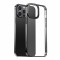 Чехол Baseus Glitter Case PC with metal armor для iPhone 13 Pro Max, черная рамка