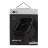Чехол Uniq Valencia aluminium для Apple Watch 45/44 мм, Graphite