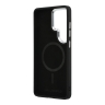 Karl Lagerfeld для Galaxy S26 Ultra чехол PU Debossed Initials Metal camera Hard Black (MagSafe)