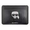 Чехол-папка Lagerfeld Ikonik Karl Sleeve для ноутбуков 13-14 дюймов, черный