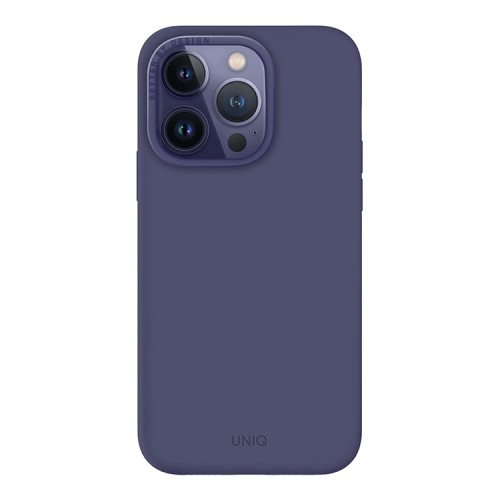 Силиконовый чехол Uniq LINO для iPhone 14 Pro Max, Purple