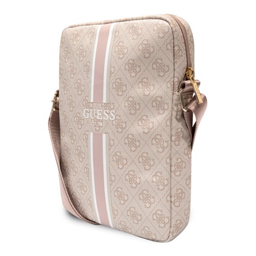 Сумка Guess 4G Stripes Bag для планшета до 10", розовая