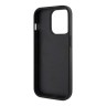 Guess для iPhone 15 Pro чехол PU 4G Stripes Hard Black (MagSafe)