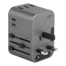 EnergEA СЗУ Travel World adapter 35, 2USB-C + 3USB-A, PD35W Gunmetal