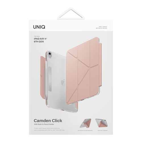 Uniq для iPad Air 11 (2024/25) / Air 10.9 (2020/22) чехол Camden Click Pink