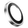 BlueO стекло для iPhone 16 Pro/16 Pro Max, Camera lens Armor Aluminium 3 шт. Silver (+installer)