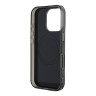 AMG для iPhone 16 Pro Max чехол PC/TPU Double layer Bow Lines Black (MagSafe)