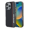 AMG для iPhone 16 Pro Max чехол PC/TPU Double layer Bow Lines Black (MagSafe)