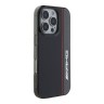 AMG для iPhone 16 Pro Max чехол PC/TPU Double layer Bow Lines Black (MagSafe)