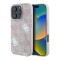 Guess для iPhone 16 Pro Max чехол PU кожа 4G Colored Peony Pink (MagSafe)