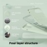 Elago для iPhone 15 чехол Soft silicone (Liquid) Soft Mint