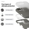Elago для iPhone 16 Pro чехол Soft silicone (Liquid) Medium Gray