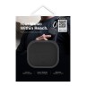 Uniq для Airpods 4 чехол NEXO Liquid silicone +carabin +Sports ear hooks Black