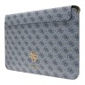 Guess для ноутбуков 13" чехол Sleeve 4G with Big metal logo Blue