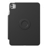 Uniq чехол для iPad Pro 11 (2024) ROVUS SnapMount Magnetic 360 Rotating Detachable Black