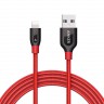 Anker Powerline+ USB-A/Lightning MFI (1.8 м), красный (A8122) A8122H91